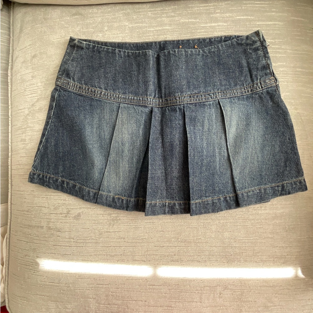 XOXO Denim Skirt, Size 1/2